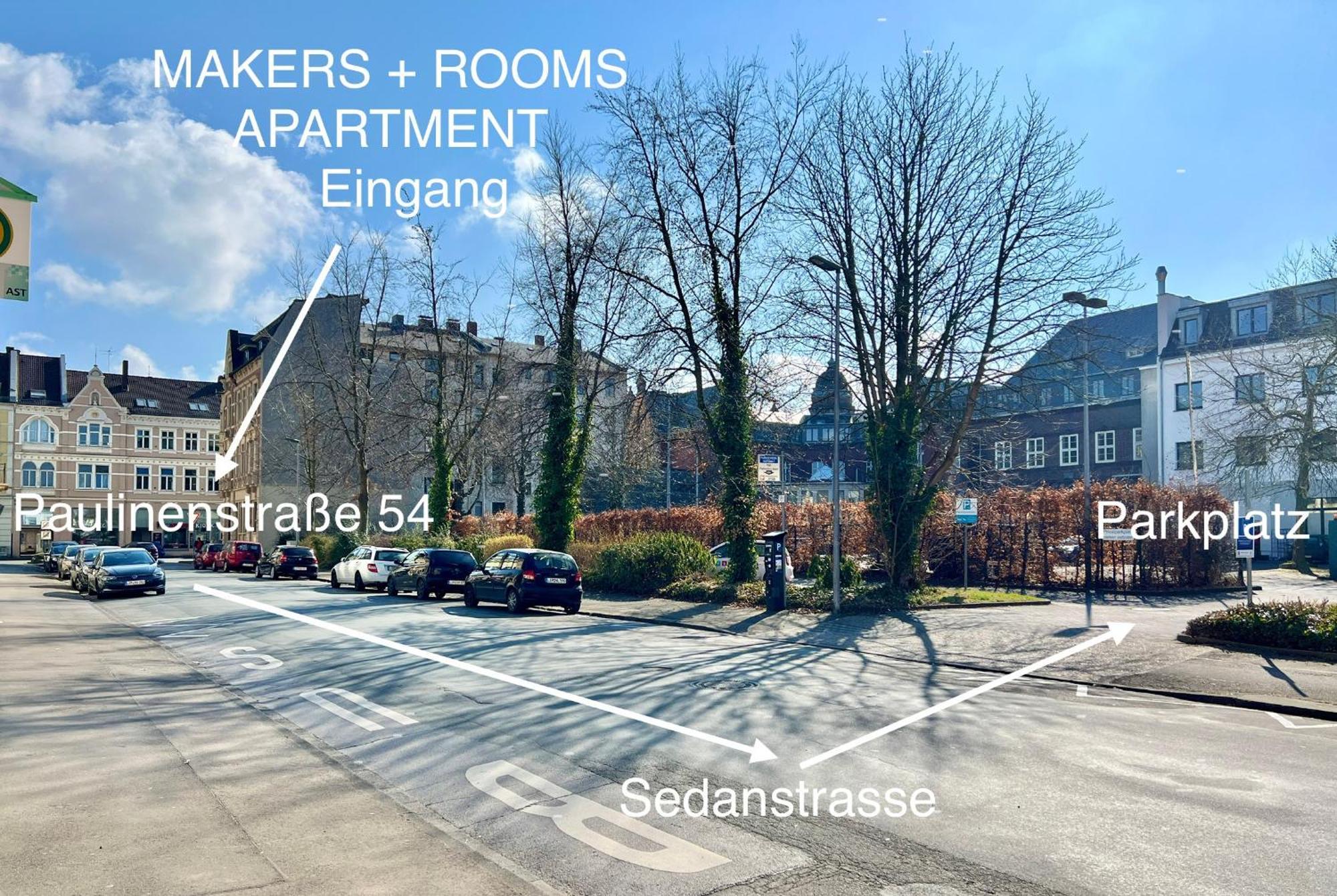 Makers And Rooms Apartment 01 Pauline 110Qm Parkplatz 1-4 Personen Detmold Ngoại thất bức ảnh